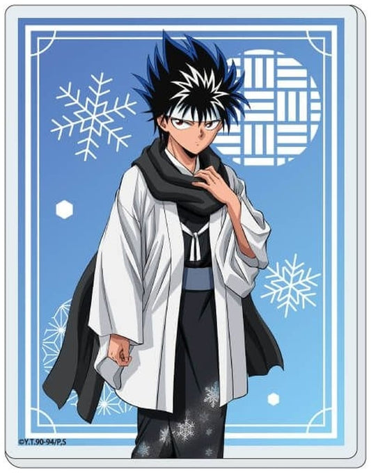 Hiei Acrylic Card - Yu Yu Hakusho 04 Spring Summer Autumn Winter ver. (A3 Brand, Pre-owned, Approx. 90 mm)