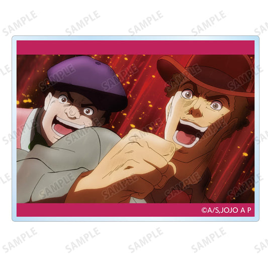 Dio's Groupies Acrylic Scene Card - JoJo's Bizarre Adventure Phantom Blood Trading Acrylic Card (Approx. 80 x 60 mm, ARMA BIANCA, Pre-owned)