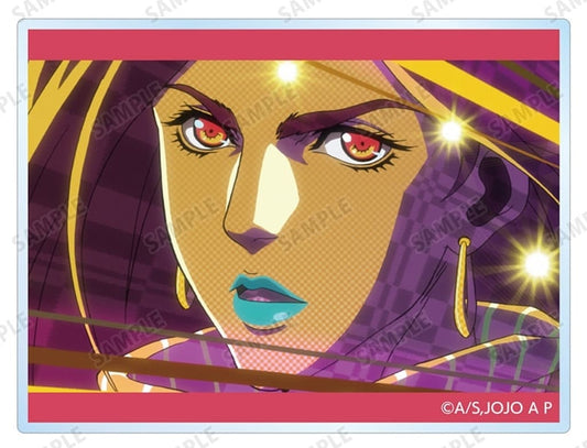 Lisa Lisa Acrylic Scene Card - JoJo's Bizarre Adventure: Battle Tendency Trading Acrylic Card (Approx. 80 x 60 mm, 1mm, ARMA BIANCA) - Pre-owned