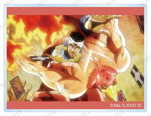 Muhammad Avdol Trading Scene Acrylic Card - JoJo's Bizarre Adventure: Stardust Crusaders - Approx. 80 x 60 mm (Pre-owned)