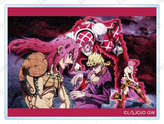 Diavolo & K.C. Acrylic Scene Card - JoJo's Bizarre Adventure: Golden Wind - ARMA BIANCA - Approx. 80 x 60 mm (Pre-owned)