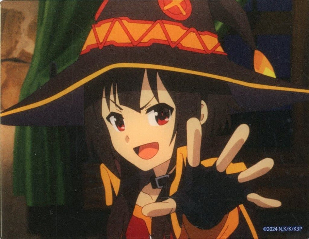Megumin Scene Shot Acrylic Card KonoSuba 3 Winter Wear Ver.