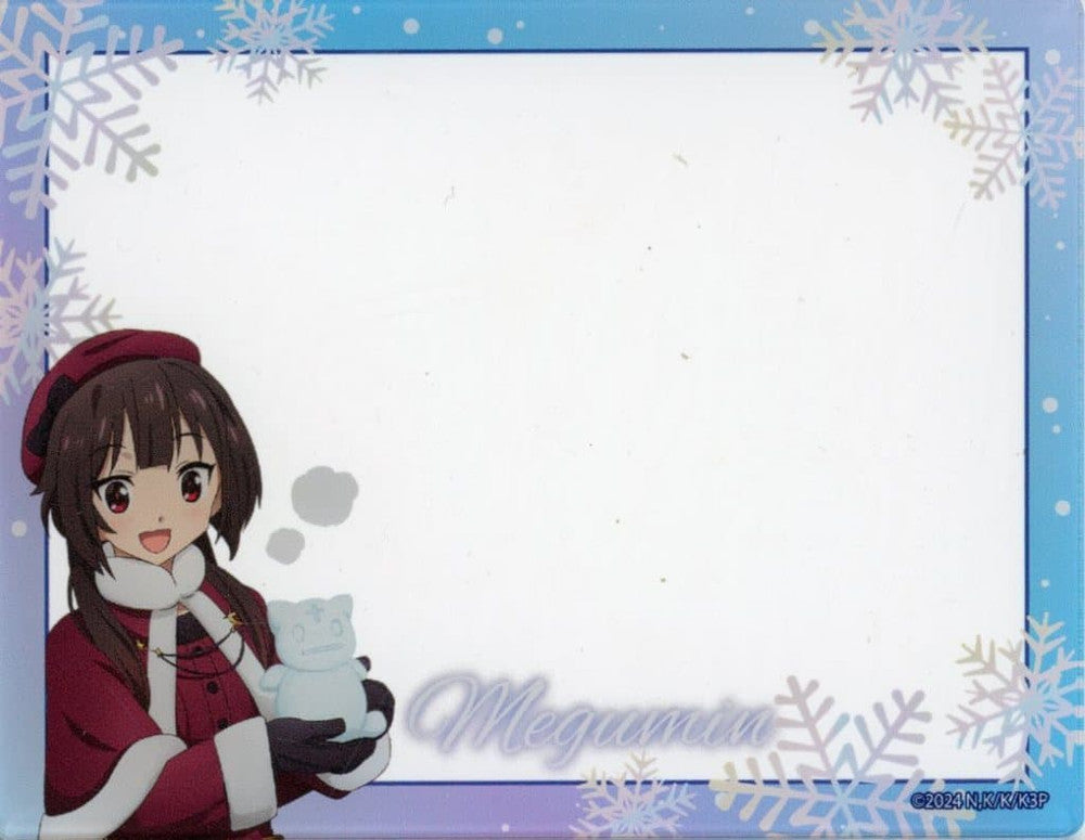 Megumin (Frame) KonoSuba 3 Winter Wear Ver. Acrylic Card