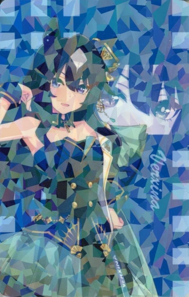 Verxina Illustration Card - Umamusume Pretty Derby NAMCO Promotion third Atre Akihabara Purchase Bonus (54×85mm, Pre-owned)