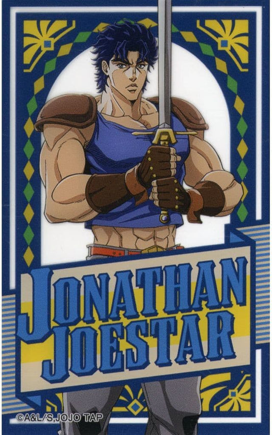 Jonathan Joestar Acrylic Card A - JoJo's Bizarre Adventure JOJO WORLD 3 Event Acrylic Card (Approx. 55 x 85 x 1 mm, Pre-owned)