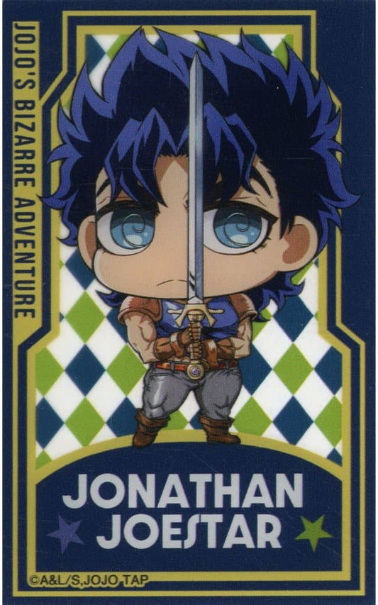 Jonathan Joestar (Chibi) Acrylic Card A - JoJo's Bizarre Adventure - Bandai Namco Amusement - Approx. 55 x 85 x 1 mm (Pre-owned)