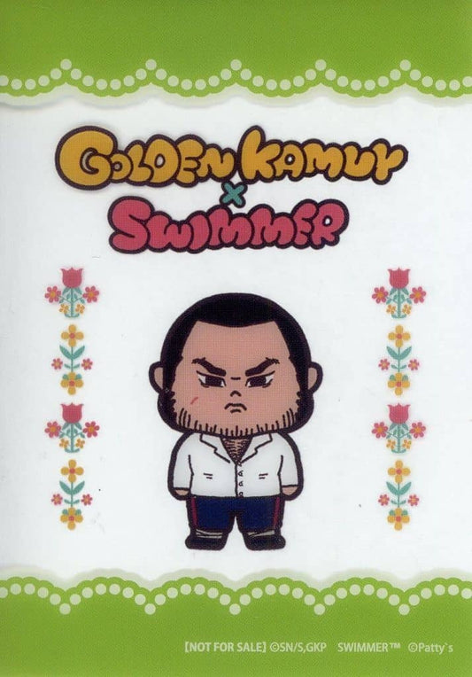 Genjiro Tanigaki Clear Card – Golden Kamuy × SWIMMER Pop-Up Shop