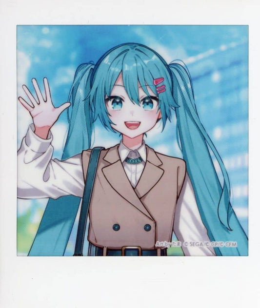 Hatsune Miku (Normal) Cheki Photocard - Project SEKAI: Colorful Stage! feat. Hatsune Miku Creators Festa 2025 in NicoNico Chokaigi Cheki Collection A - Colorful Palette (72×86mm, Pre-owned)