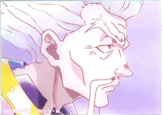 Zeno Zoldyck Acrylic Card - HUNTER×HUNTER Ani-Art Animate Fair in 2025 Trading Ani-Art aqua label Vol.2 - Arma Bianca - Approx. 70 x 50 mm (Pre-owned)