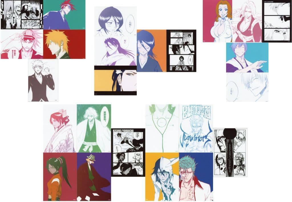 BLEACH Bromide Photo Print Set of 5, Complete Set, L-Size, Shueisha, Pre-owned