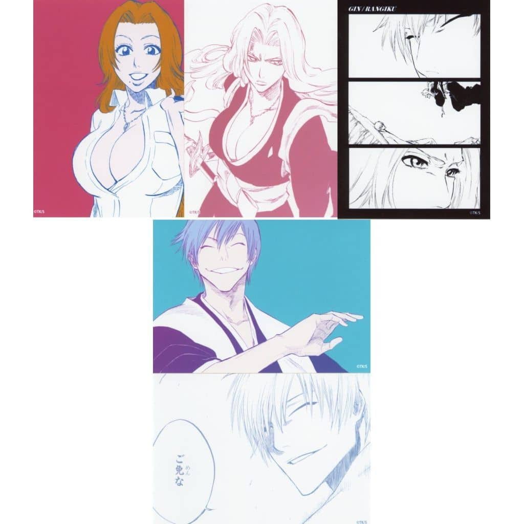 BLEACH Bromide Photo Print Set of 5, Complete Set, L-Size, Shueisha, Pre-owned