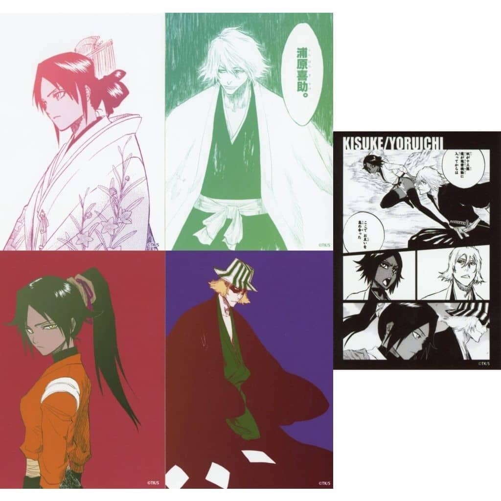 BLEACH Bromide Photo Print Set of 5, Complete Set, L-Size, Shueisha, Pre-owned