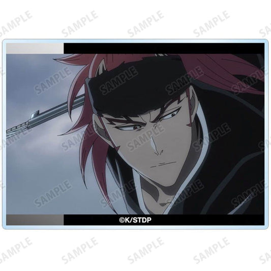 Renji Abarai Acrylic Trading Photo Card ver.A - Bleach: Thousand-Year Blood War - ARMA BIANCA - Approx. 70 x 50 mm (Pre-owned)