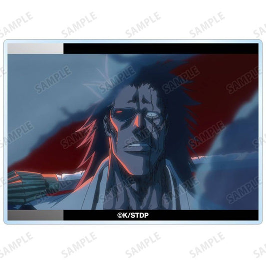 Kenpachi Zaraki Acrylic Trading Scene Photo Card ver.A - BLEACH: Thousand-Year Blood War (Approx. 70 x 50 mm) by ARMA BIANCA