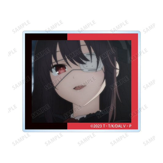 Kurumi Tokisaki Trading Acrylic Card - Date A Live V (Approx 70x60mm, Used)