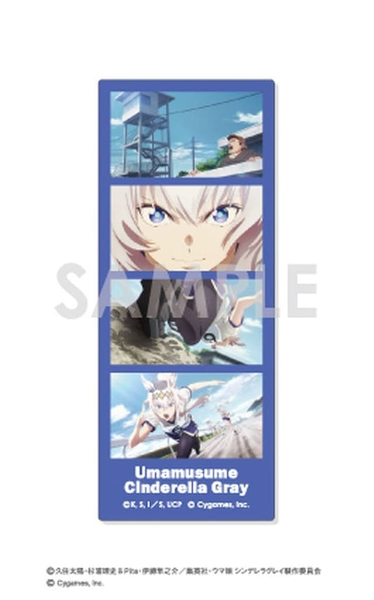 Oguri Cap (Blue) Trading Clear Photo Cut - Umamusume: Cinderella Gray - Sol International - 110×44mm PET