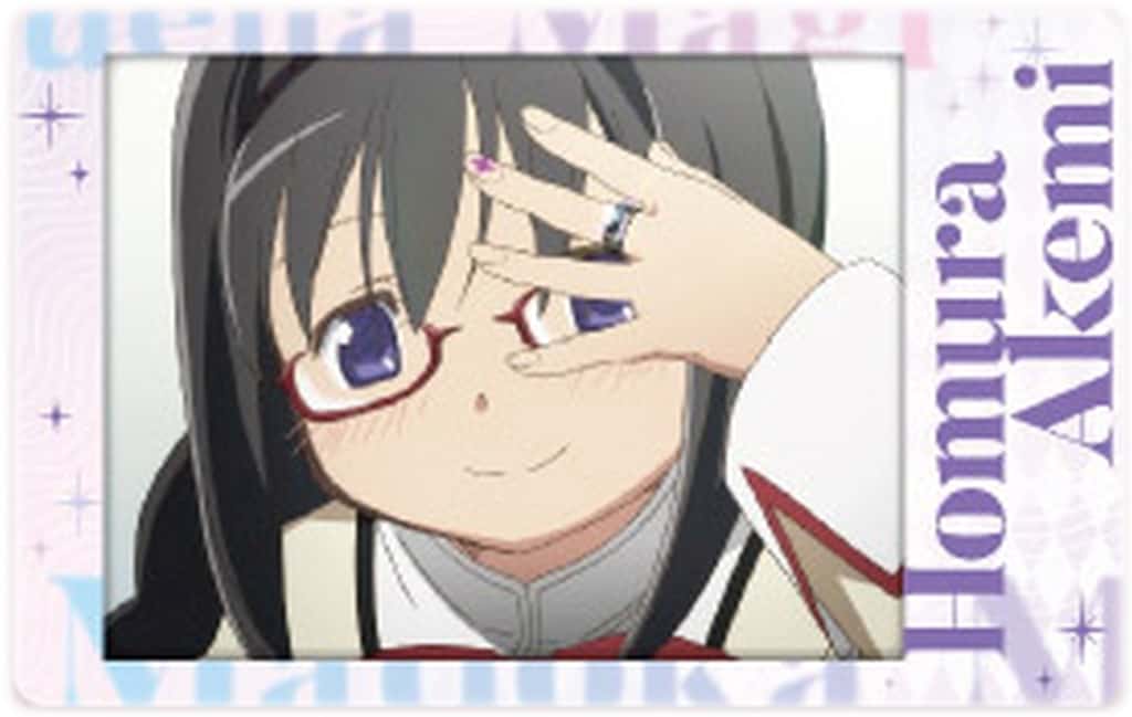 Homura Akemi Character Card - Puella Magi Madoka Magica Snapmyde Special (Ensky, Approx. 87 x 54 x 1 mm)