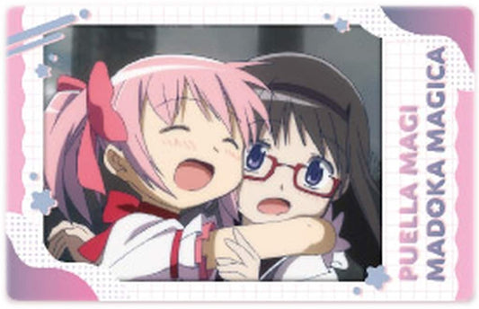 Madoka Kaname & Homura Akemi Snapmide Special Card - Puella Magi Madoka Magica Character Card 87×Approx. 87 x 54 x 1 mm (Ensky, Pre-owned)