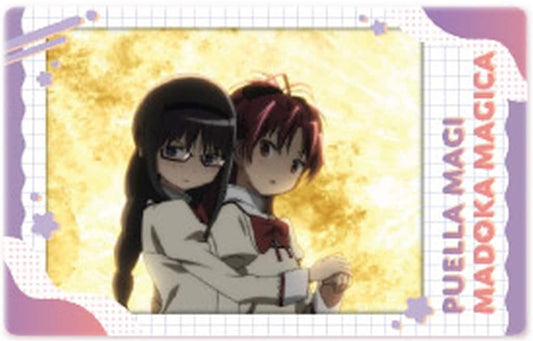 Homura Akemi & Kyoko Sakura Character Card - Puella Magi Madoka Magica Snapmyde Special (87×Approx. 87 x 54 x 1 mm, Pre-owned, Ensky)