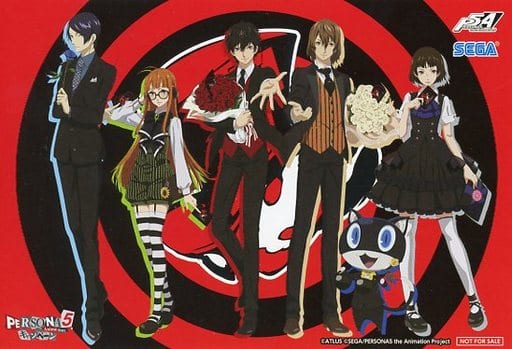 Persona 5 the Animation Phantom Thieves Mark Postcard Vol. 2