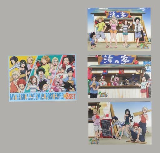My Hero Academia Sea House Postcard 3-Piece Set