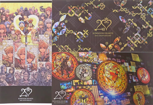 Kingdom Hearts 20th Anniversary Large Postcard Set