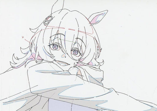 Agnes Tachyon Replica Original Art Postcard — Umamusume Pretty Derby – Beginning of a New Era Movie Theater Bonus Vol.4 (Toho, Used)