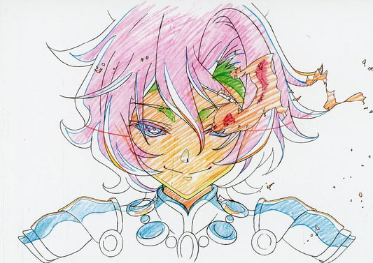 T.M. Opera O Reproduction Genga Postcard — Umamusume Pretty Derby The Movie: Door to a New Era Admission Bonus No.4 (Toho, Pre-owned, 14.8×10 cm)