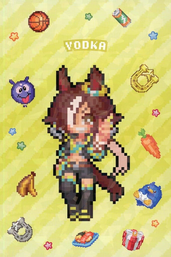 Vodka Hologram Postcard - Umamusume Pretty Derby Animate Fair Purchase Bonus (Approx. 148×100mm)