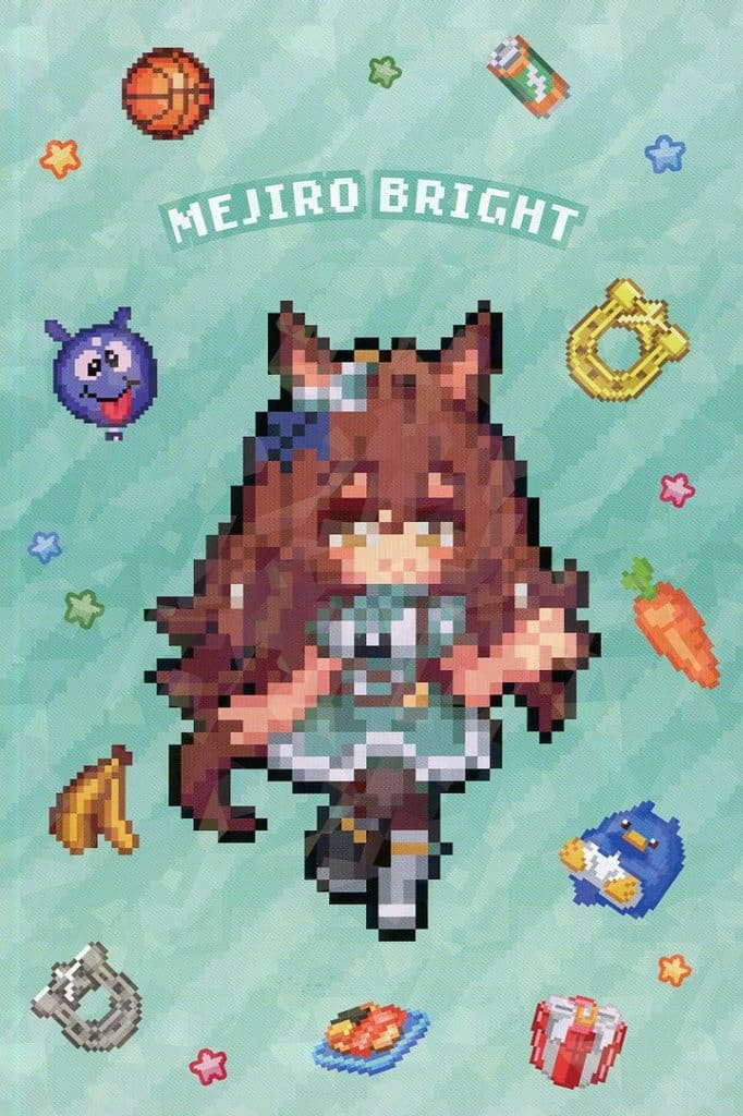 Mejiro Bright Hologram Postcard - Umamusume Pretty Derby "Nekketsu Hachamecha Daikanshasai!" Animate Fair Purchase Bonus (Animate, 148×100mm)