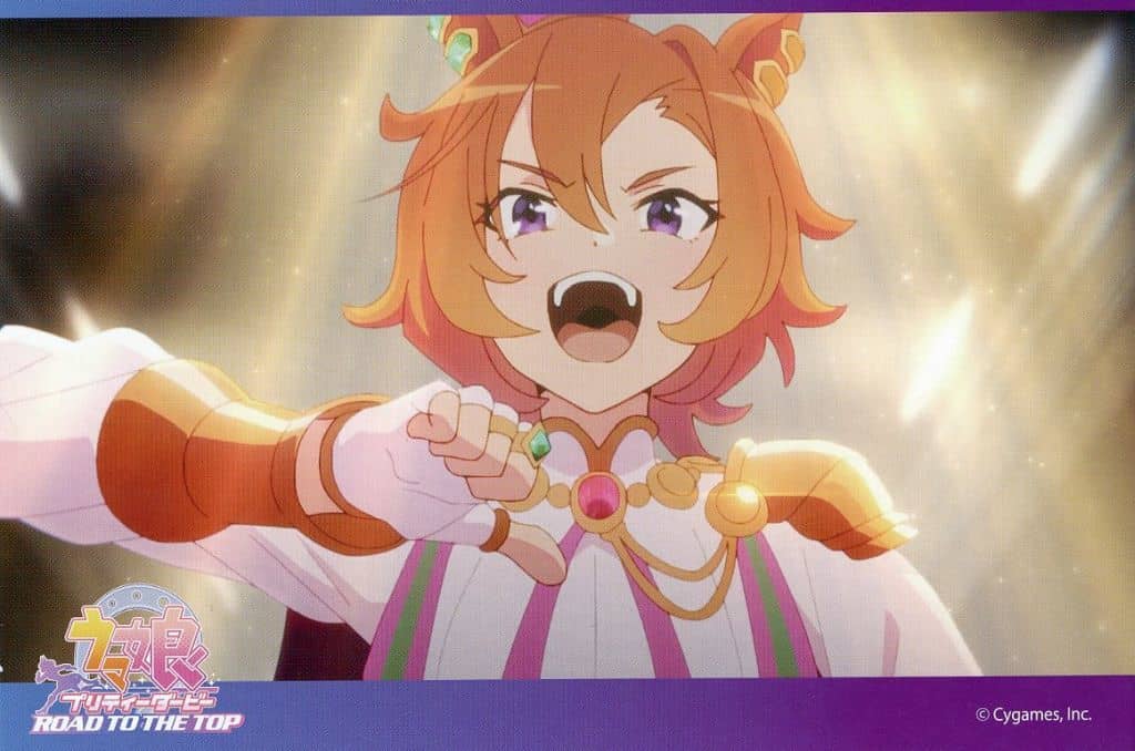 Umamusume Pretty Derby — ROAD TO THE TOP Blu-ray Amazon.co.jp Bundle Bonus: Fold-out Backing Board Postcard 5-Set (Used)