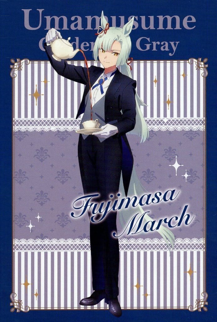 Fujimasa March Postcard - Umamusume: Cinderella Gray Animate Fair Purchase Bonus (Animate Exclusive) - 148×100mm, Used