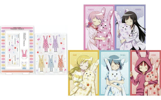 CRAFTHOLIC x Puella Magi Madoka Magica the Movie: Rebellion Postcard 5-Pack & Acrylic Frame - AGF2025 Goods (Aniplex) Pre-owned