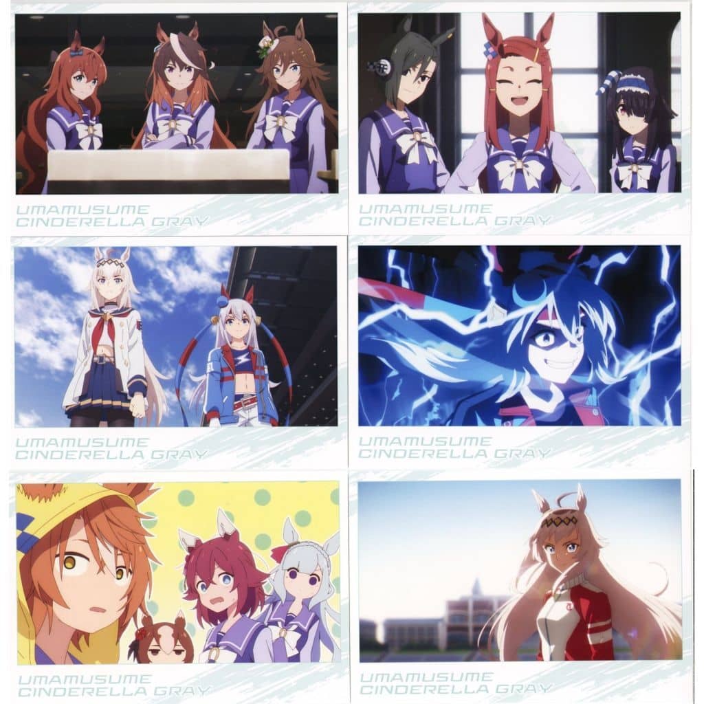 Collection Postcard 6-Piece Set B - Umamusume: Cinderella Gray EXHIBITION - Kaibutsu no Teiseki-ten - (Movic, Used, 14.8×10cm)