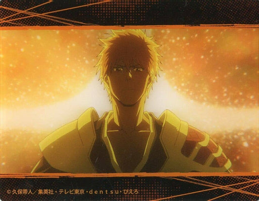 Ichigo Kurosaki Acrylic Card - BLEACH: Thousand-Year Blood War Scene Illustration 05 (A3) Approx. 90 mm - Pre-owned