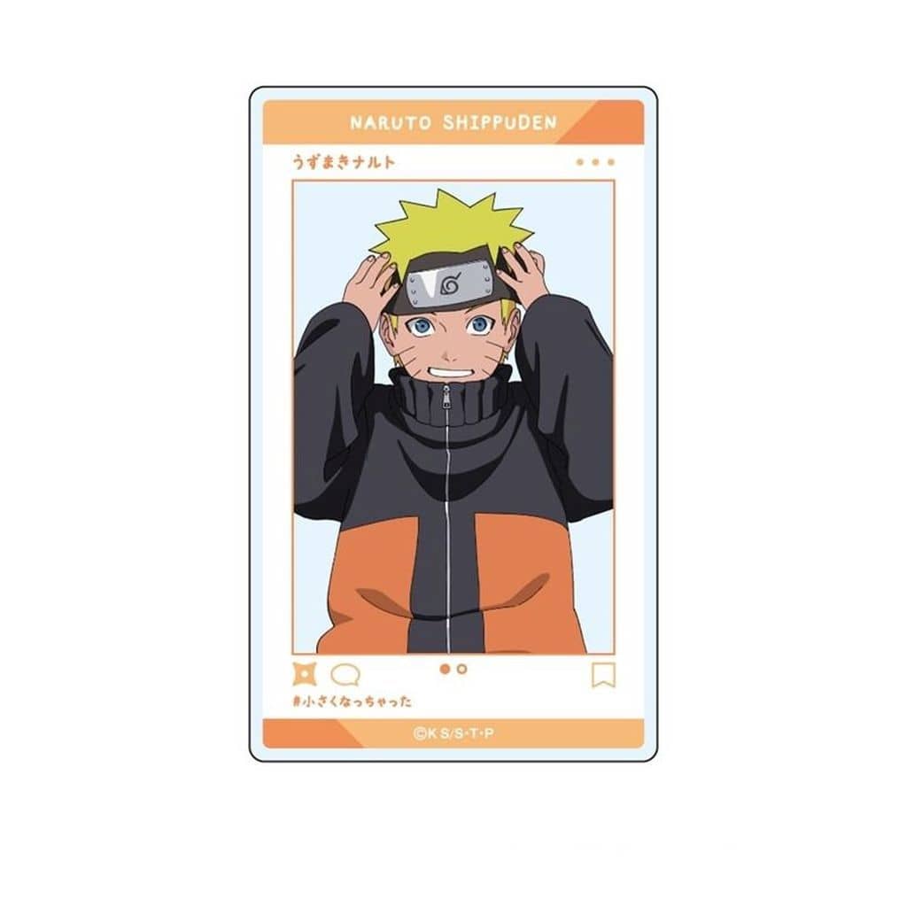 Naruto Uzumaki Acrylic Illustration Card Mini Version - Naruto Shippuden - Xebec - Approx. 55 x 91 x 1 mm (Pre-owned)