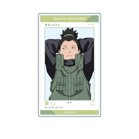Shikamaru Nara Acrylic Illustration Card Mini Version - Naruto Shippuden - Xebec - Approx. 55 x 91 x 1 mm (Pre-owned)