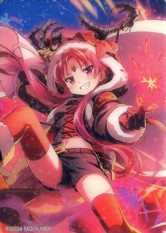 Kyoko Sakura Hologram Clear Card - Puella Magi Madoka Magica Magia Exedra - C107 Goods - Approx. 85 x 60 mm (Pre-owned)