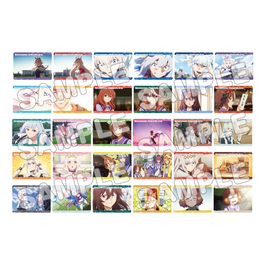 Umamusume: Cinderella Gray Trading Scene Photo Clear Card Set of 30