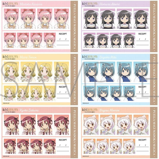 Puella Magi Madoka Magica Proof Photo Studio Bromide Complete Set of 6 - Movic Approx. 15.2 x 10.2 cm (Used)