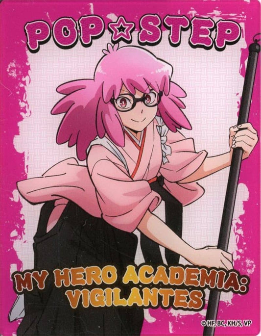Pop☆Step Acrylic Card (Calligraphy Shodo Ver.) - My Hero Academia: Vigilantes Pop Up Shop One Spot by eeo (Maker: A3) — Approx. 70 x 90 mm — Pre-owned