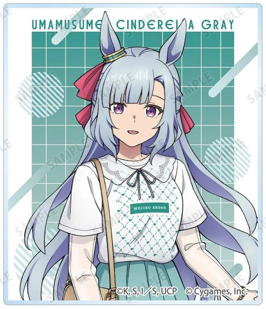 Mejiro Ardan Umamusume: Cinderella Gray Trading Acrylic Card from Marui POP UP SHOP