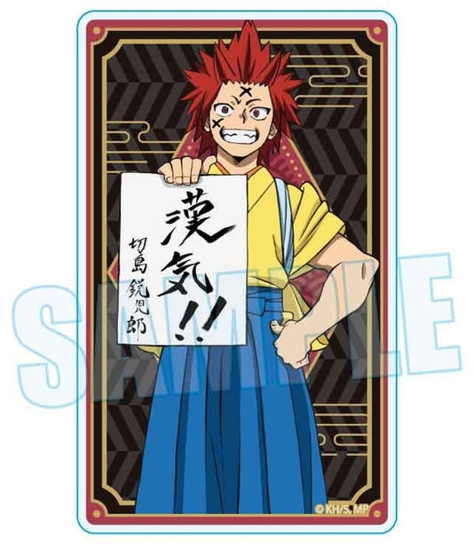 Eijiro Kirishima (Kakizome ver.) Acrylic Card - My Hero Academia - Approx. 55 x 90 mm - Pre-owned (BelHouse)