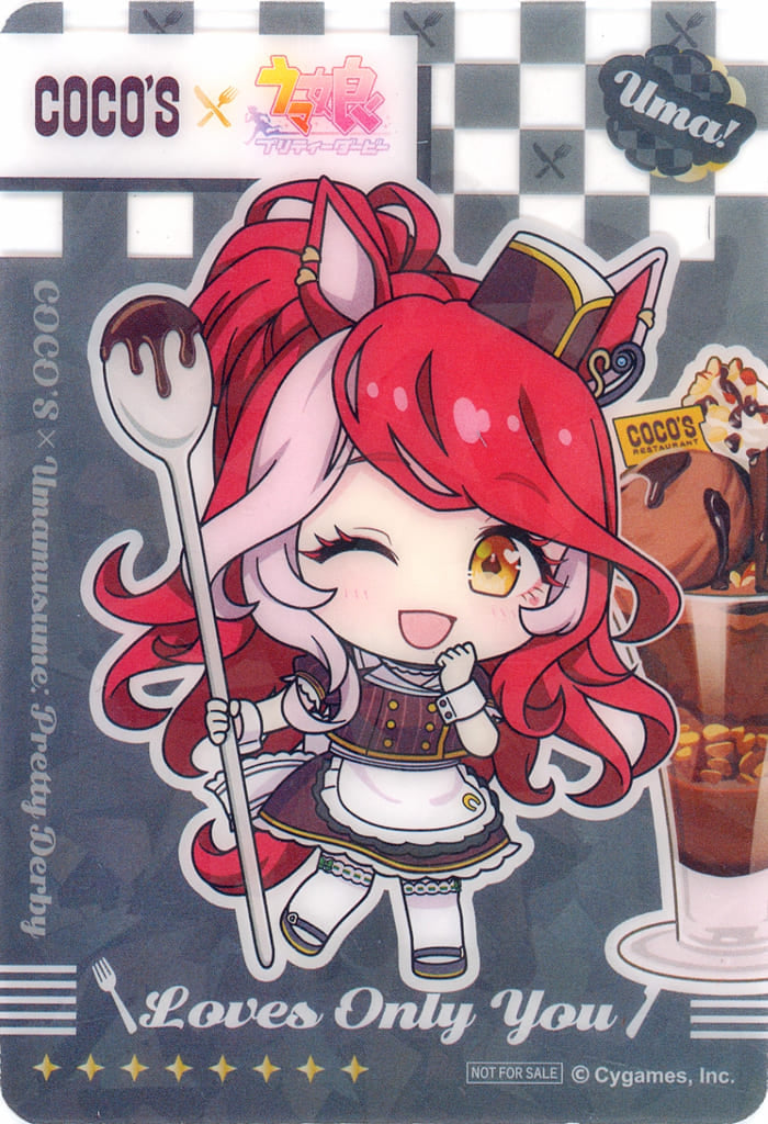 Loves Only You Mini Character Clear Card - Umamusume Pretty Derby