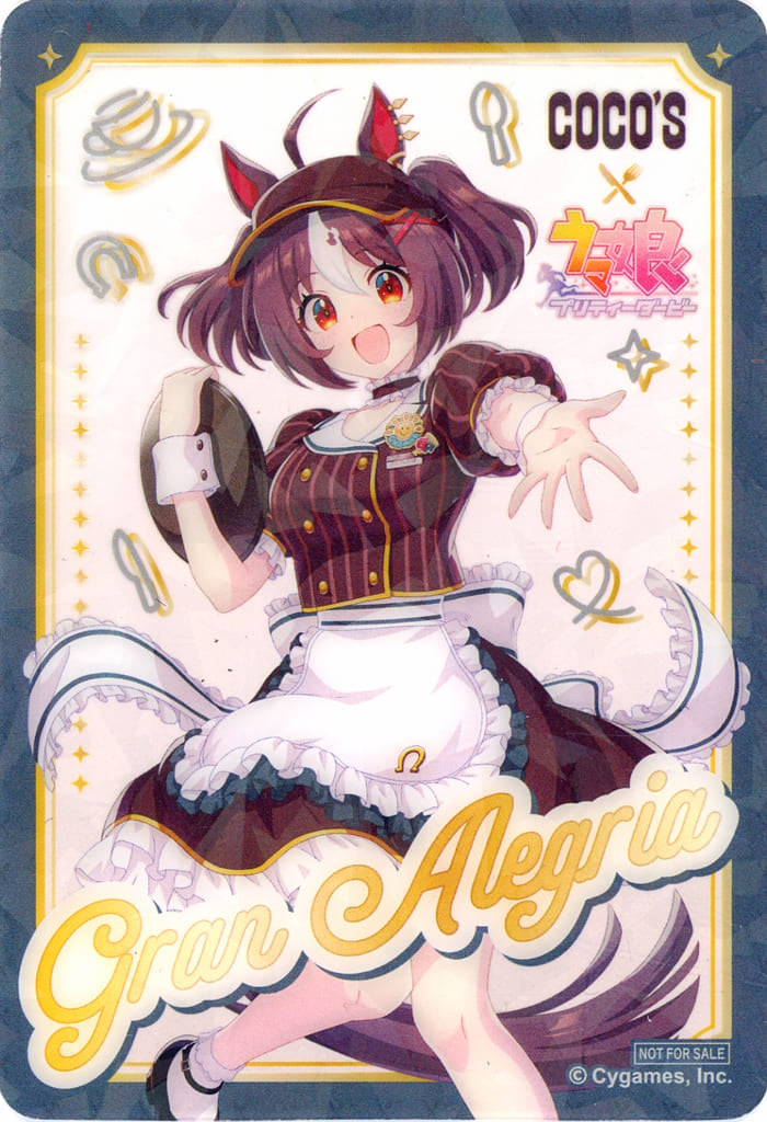 Gran Alegria Full-Body Clear Card - Umamusume Pretty Derby x Cocos
