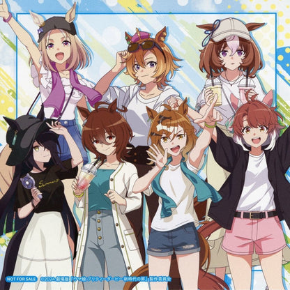Square Bonus Card Set - Theatrical Umamusume Pretty Derby – Beginning of a New Era POP UP SHOP in Marui (Approx. 12×12 cm) — Used