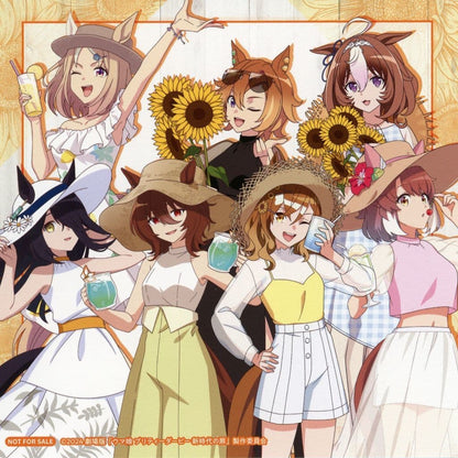Square Bonus Card Set - Theatrical Umamusume Pretty Derby – Beginning of a New Era POP UP SHOP in Marui (Approx. 12×12 cm) — Used