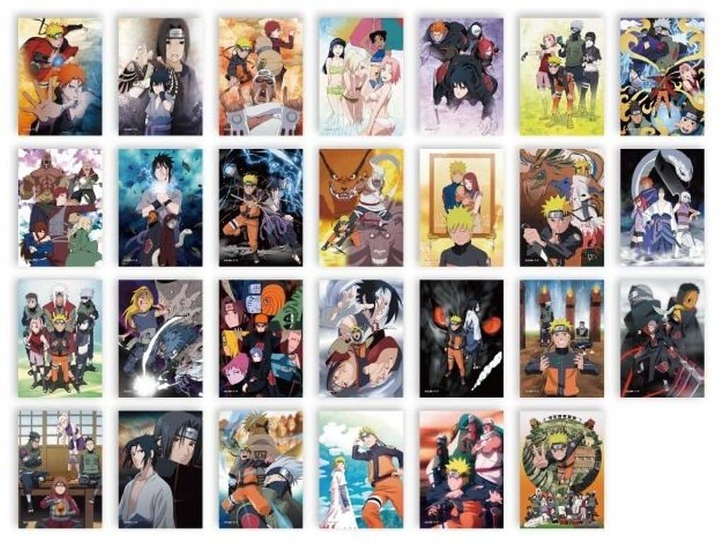 NARUTO Shippuden Live Bromide Collection Complete 27-Type Set