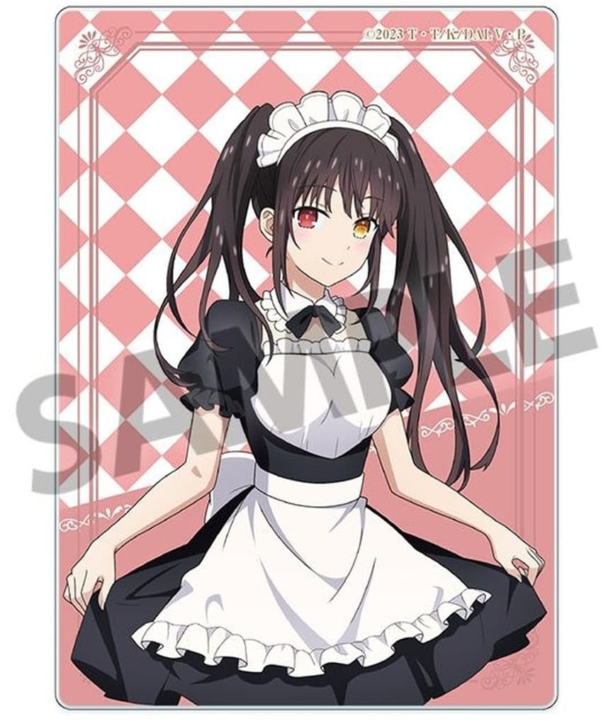 Kurumi Tokisaki Acrylic Card Maid ver. - Date A Live V (Used)
