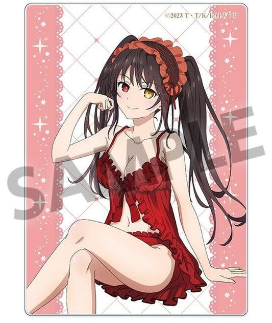 Kurumi Tokisaki Acrylic Card - Nightwear Ver. Date A Live V (Used)